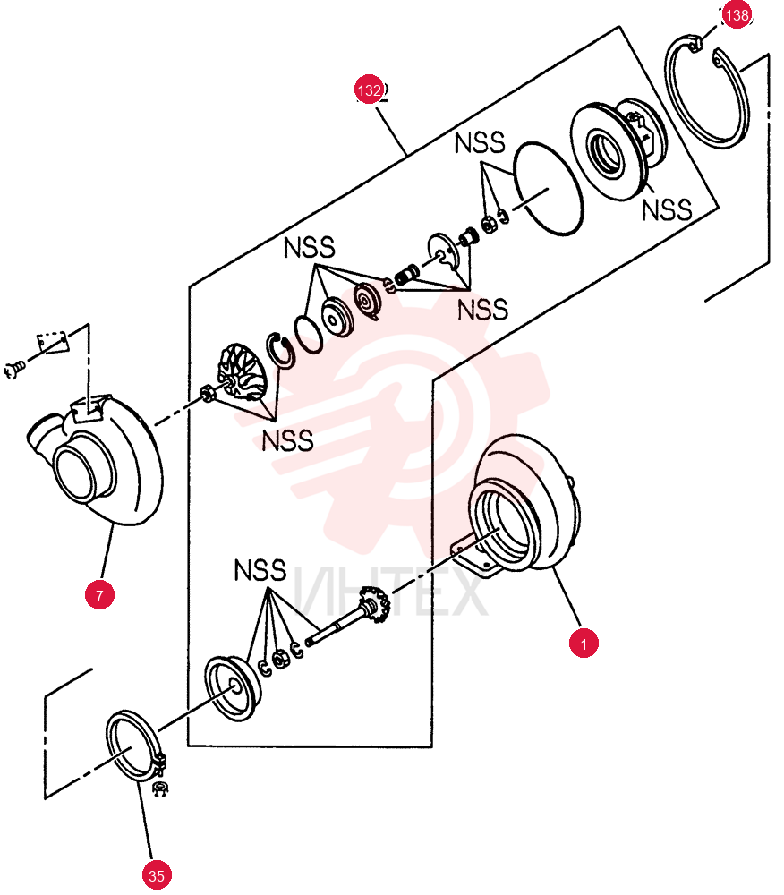 TURBOCHARGER 0-37