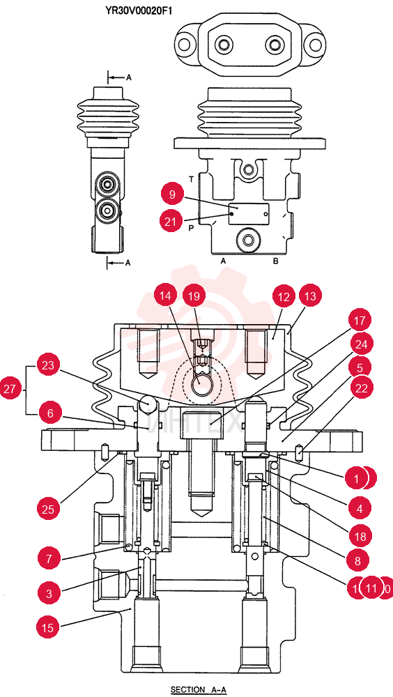 VALVE YR30V00020F1