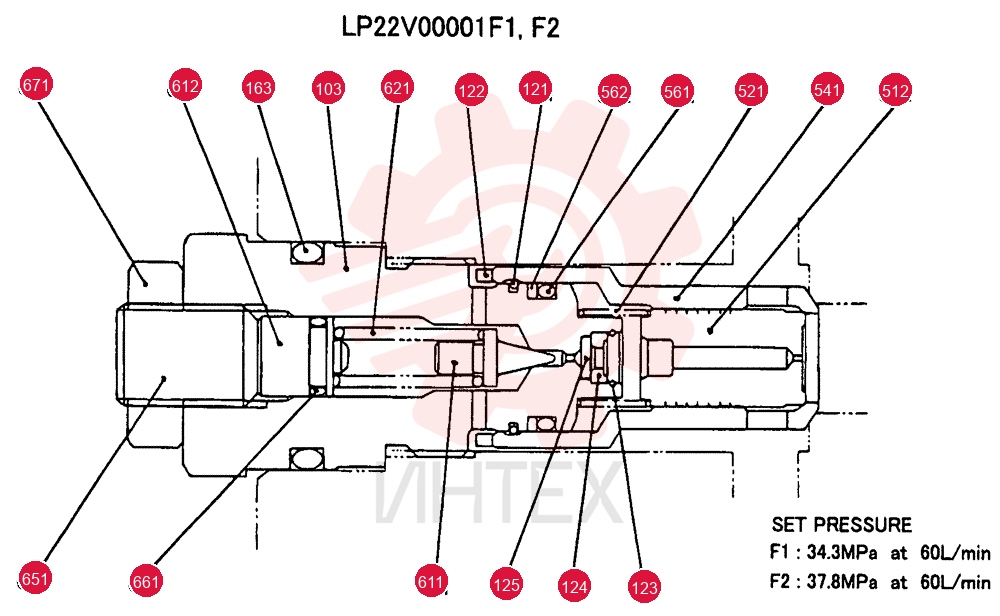 VALVE LP22V00001F1