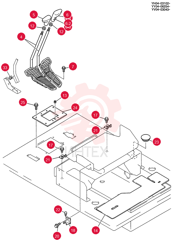 CONTROLS, OPERATORS (STD) YV03M00009F1 (2)