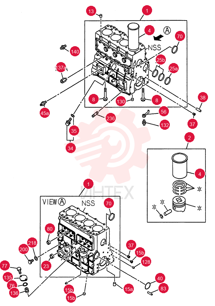 CYLINDER BLOCK 0-12C