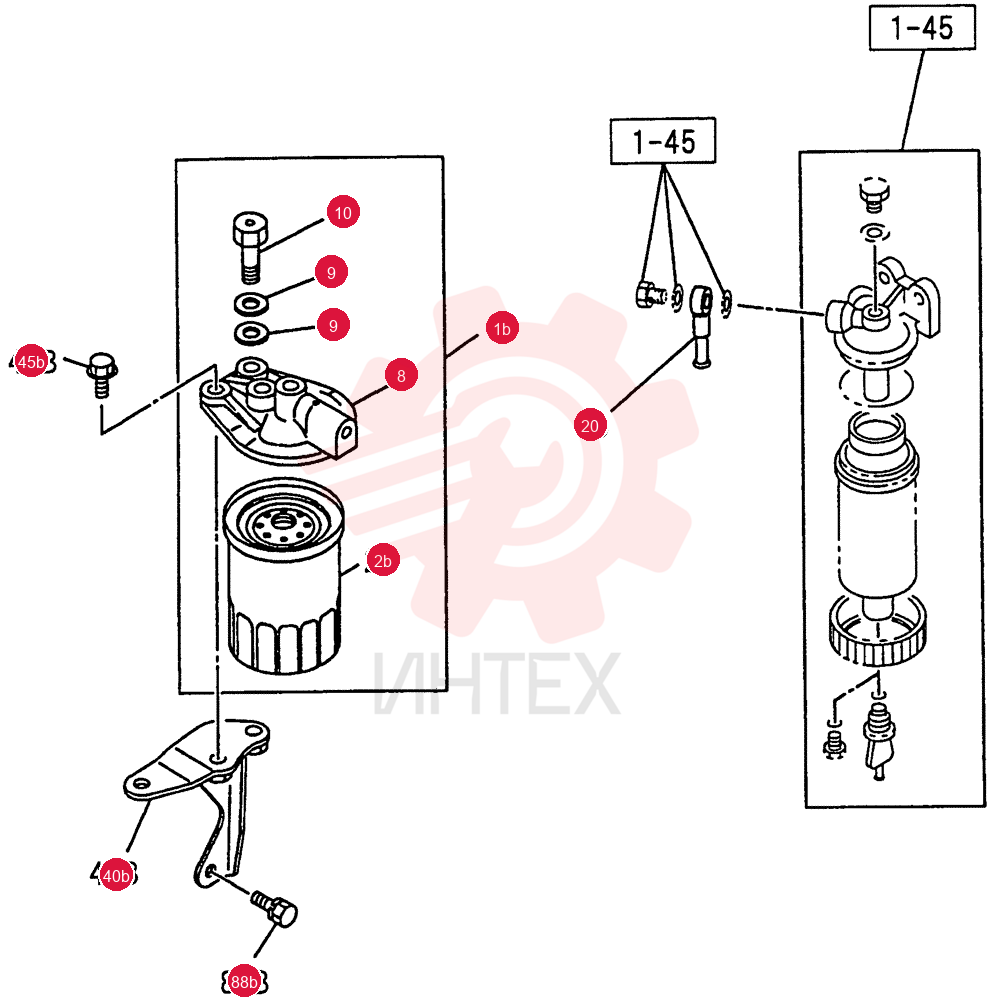FUEL INJECTION AND BRACKET 0-41C (2)