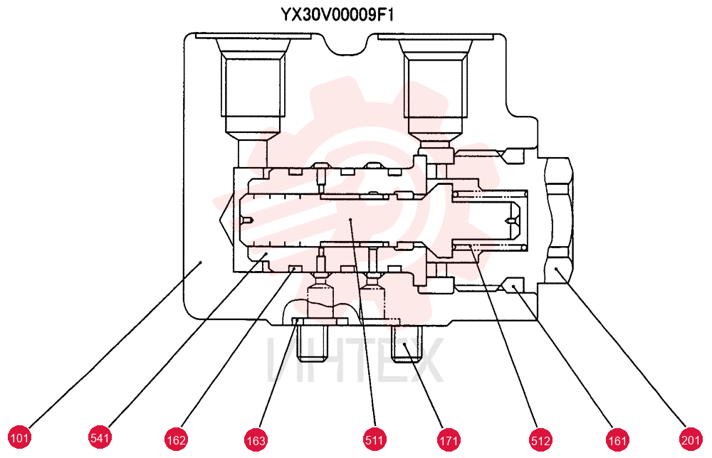 LOCK VALVE YX30V00009F1