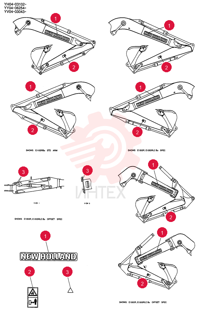 NAME PLATE INSTAL (STD) YY22T00100F1