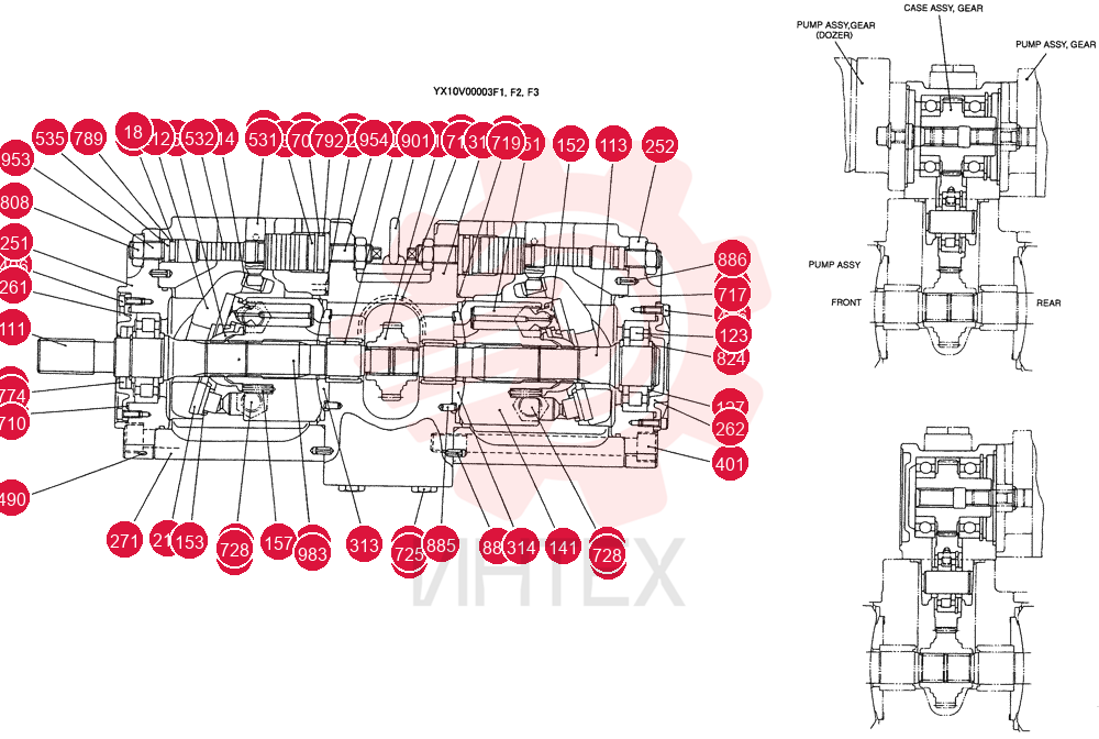 PUMP ASSY YX10V00003F3 (2)