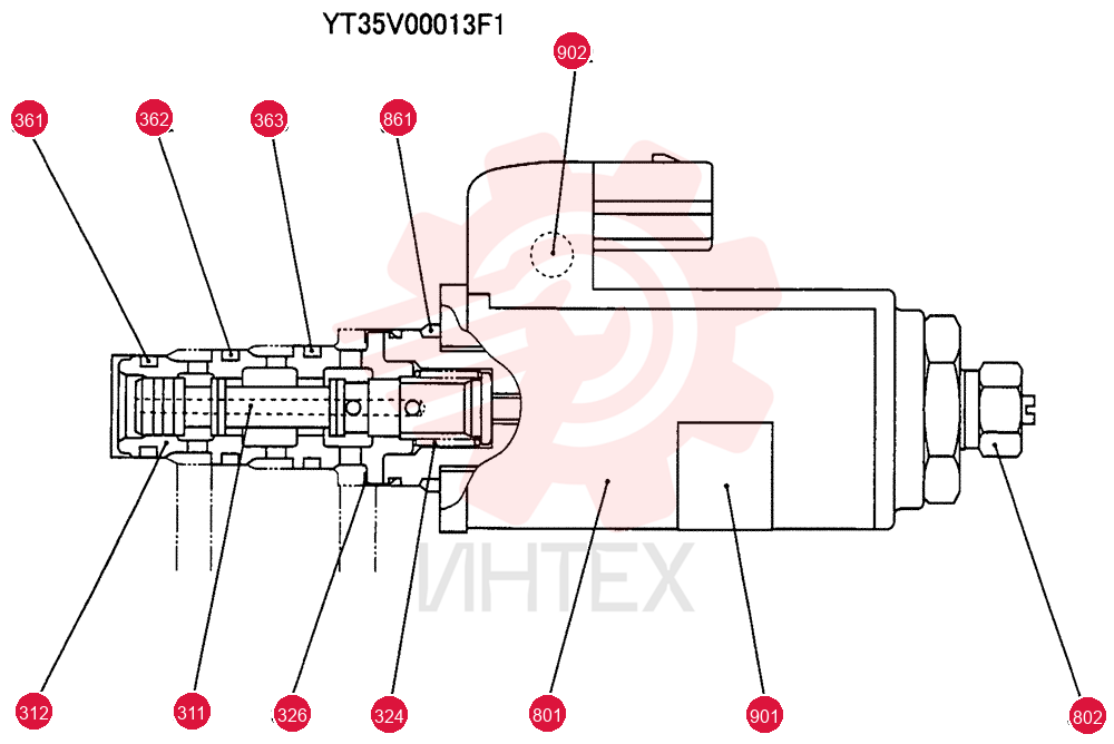 SOLENOID VALVE YT35V00013F1