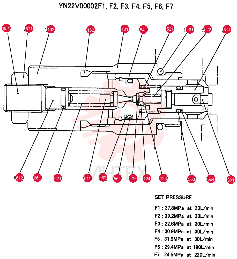 VALVE YN22V00002F1
