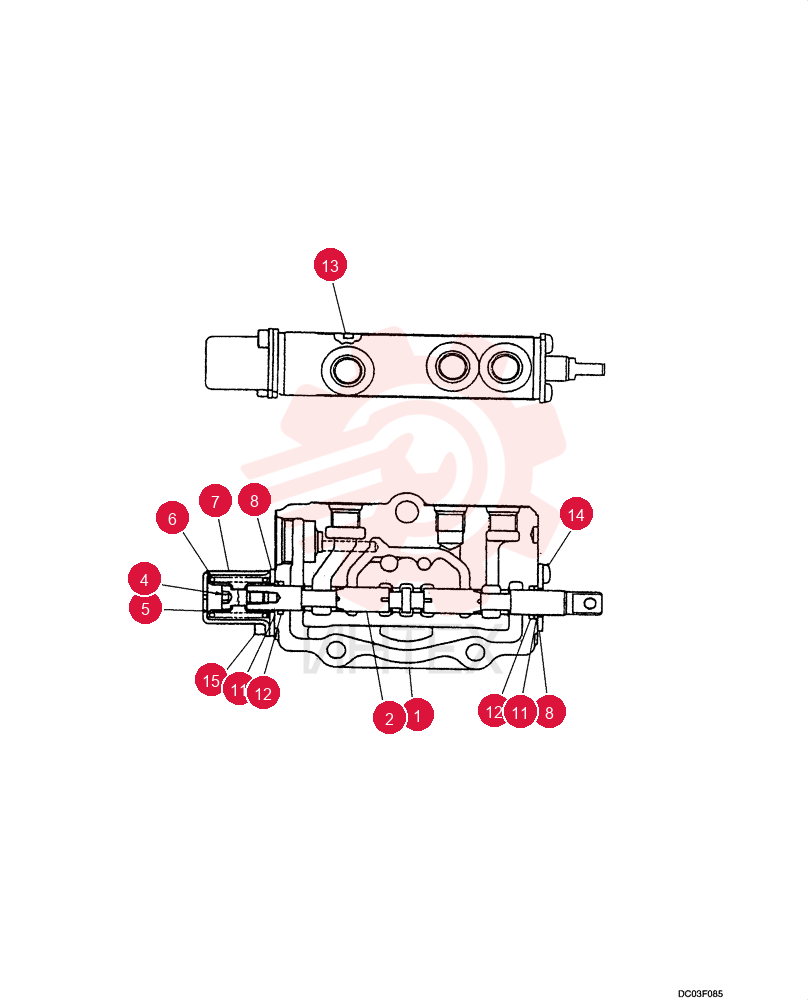 HYDRAULIC VALVE PE30V01004F1