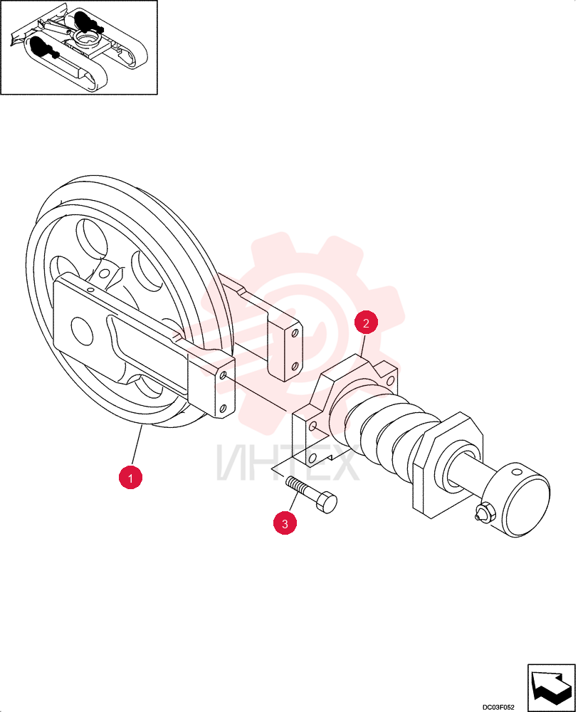 IDLER PE52D00002F1 (1)