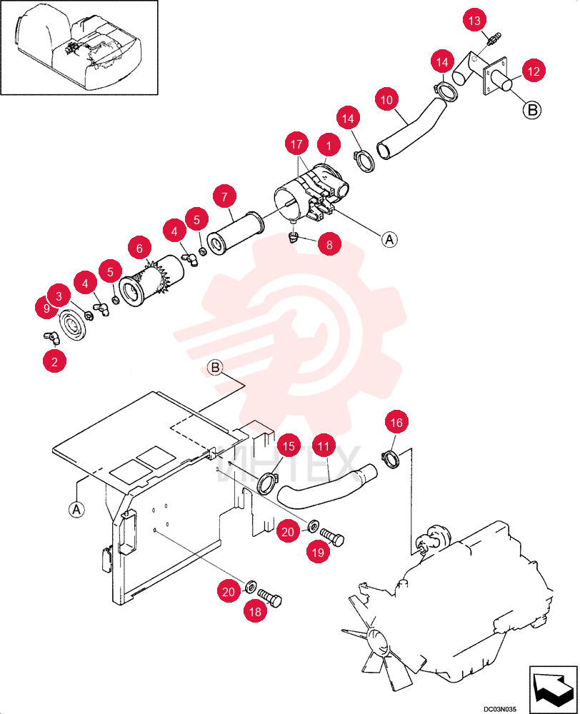 AIR CLEANER YM11P00001F1