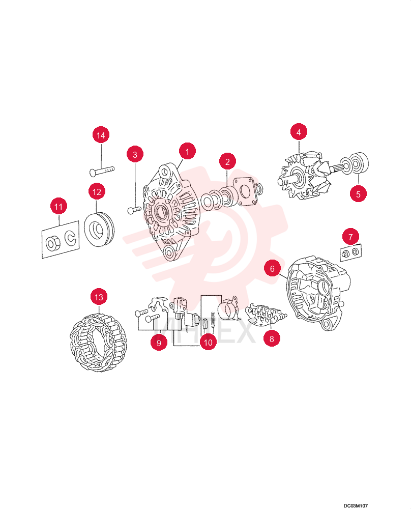 ALTERNATOR VAME017614 (1)