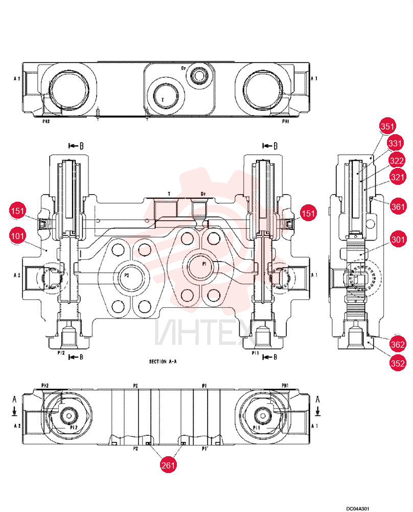 CONTROL VALVE YY30V00039F1