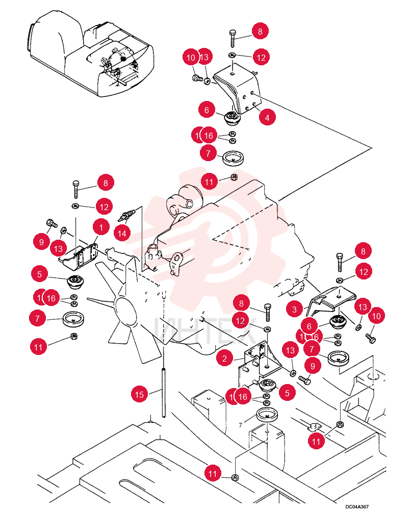 ENGINE INSTAL YM02P00006F1