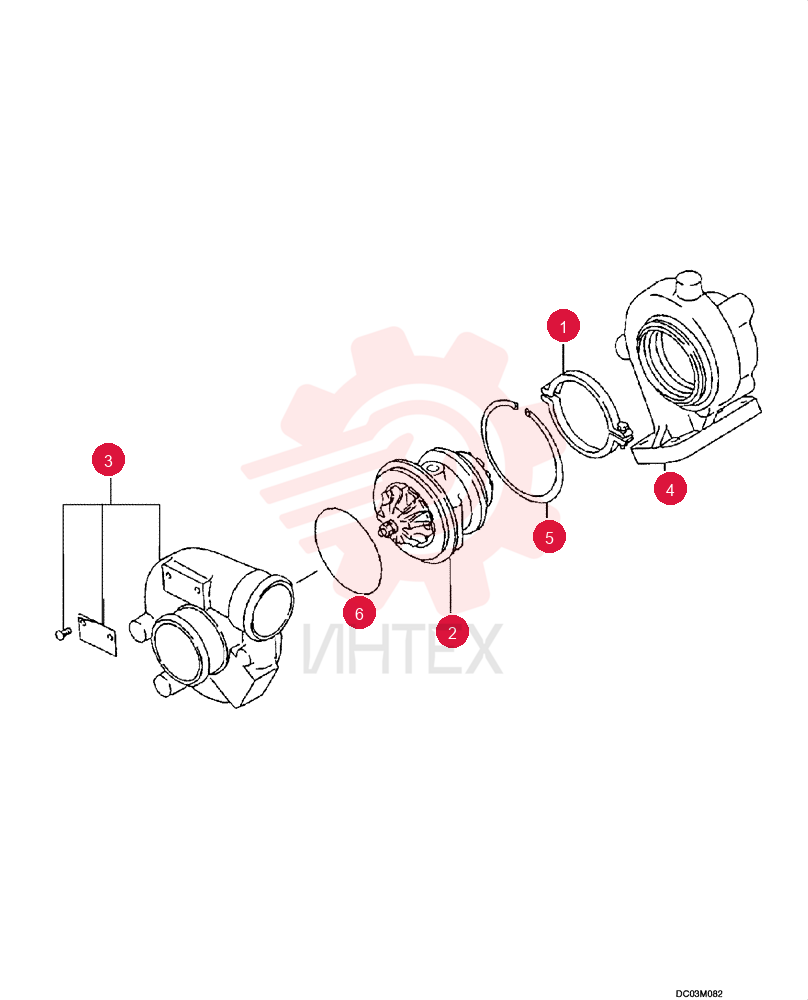TURBOCHARGER VAME217235 (2)