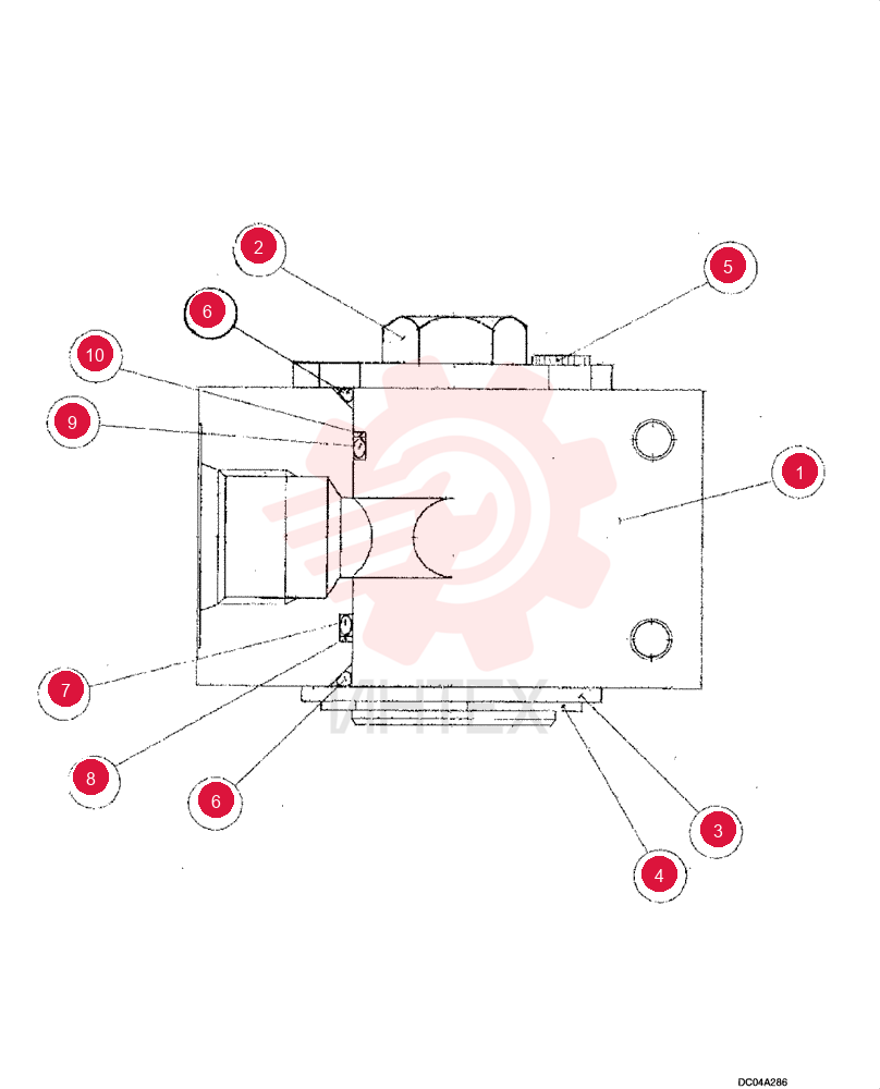 VALVE 24100P1005F1