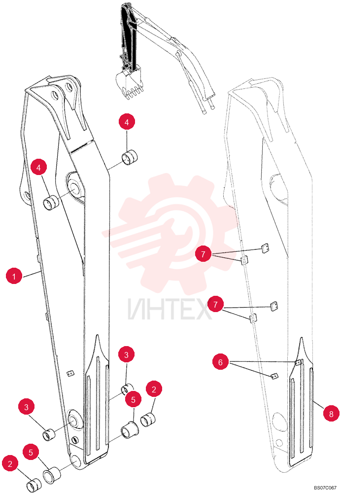Arm YM12BU0024P2