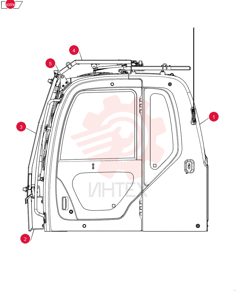 Cab Assembly YN02C00206F1