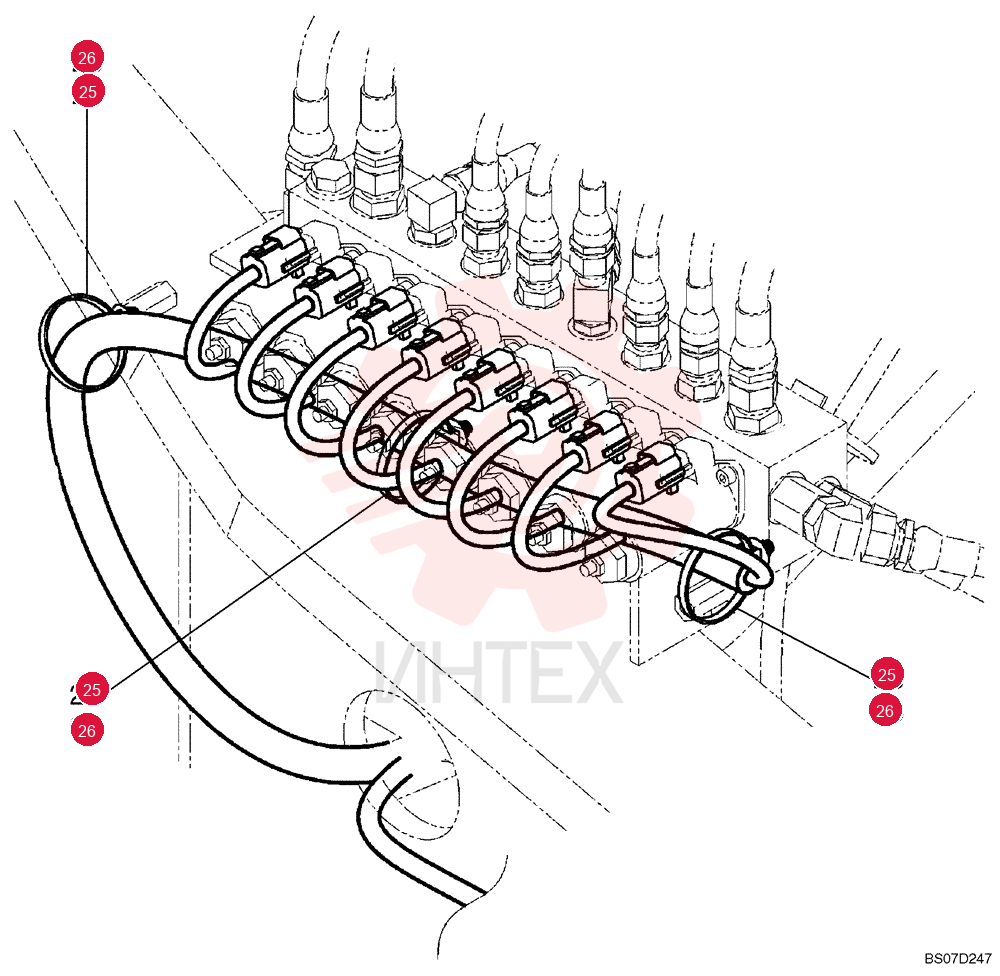CLIP,M8 x 8.20mm Shank YN13E01375P1 (3)