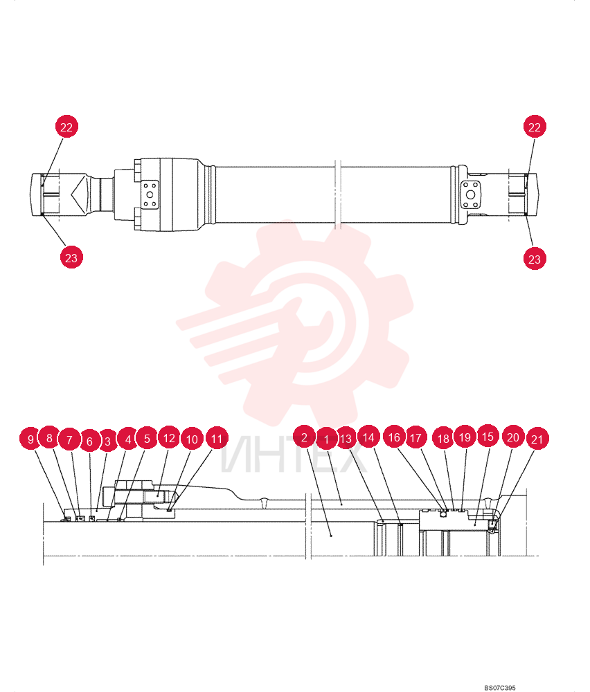 CYLINDER YM01V00019F1