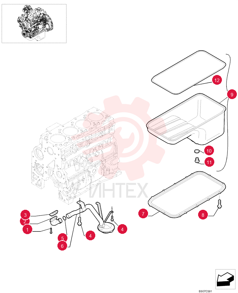 FLANGE BOLT,Hex, M8 x 1.25 x 20mm 2852234 (1)