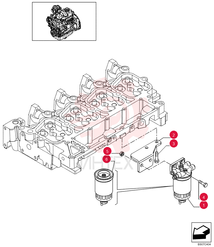 FUEL FILTER 2853394