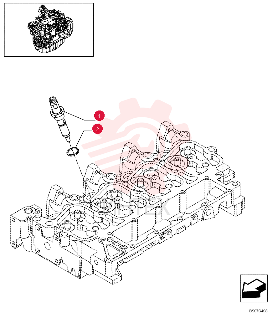 FUEL SYSTEM INJECTOR 2855399