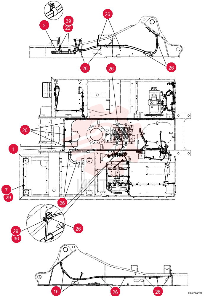 HARNESS YN13E01509P1