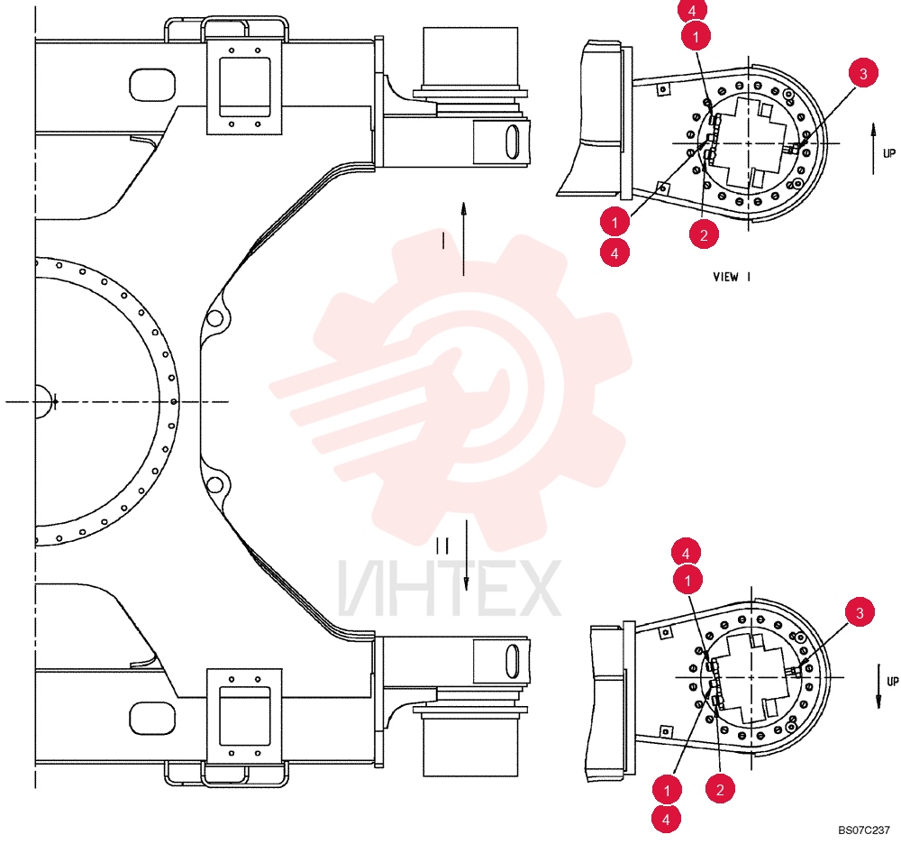 HYD CONNECTOR HG24F10012G4