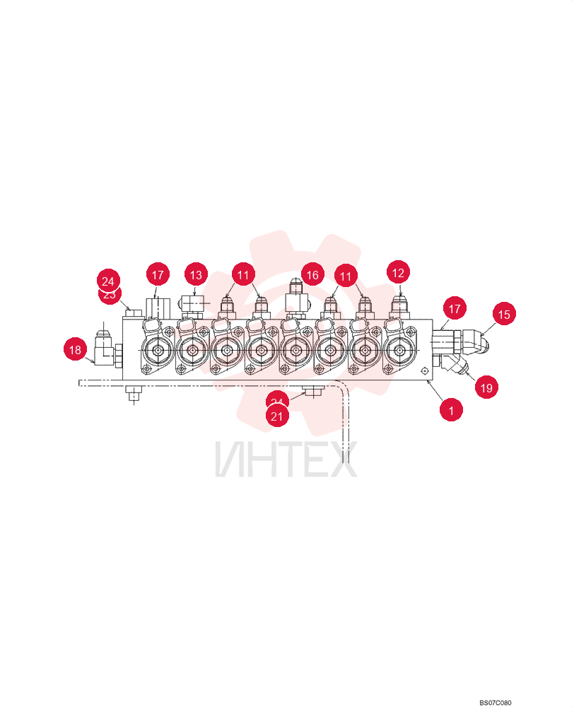 HYDRAULIC VALVE YN35V00047F1 (3)