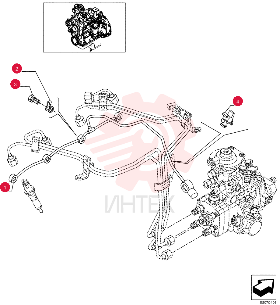 RETURN PIPE 2852556