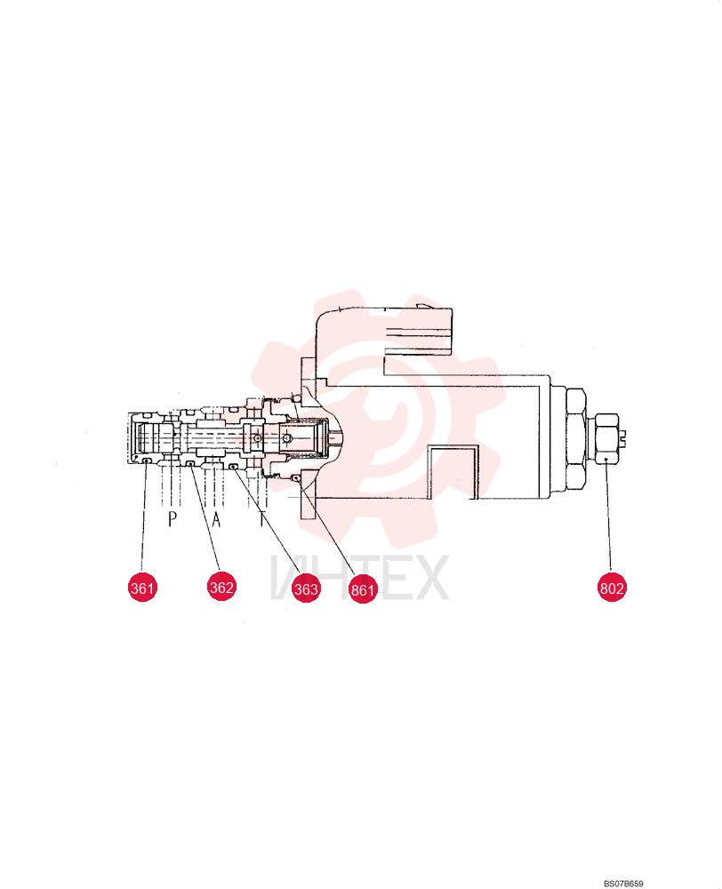 SOLENOID VALVE,Cartridge W/Coil YN35V00050F1 (1)