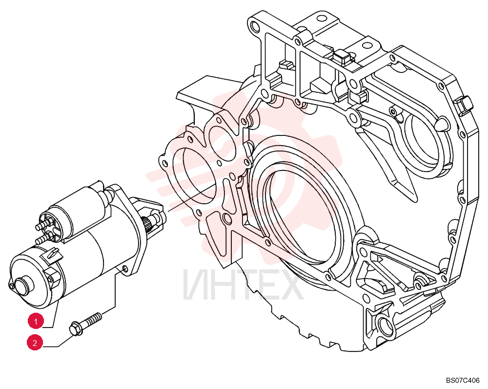 STARTER MOTOR 2852405