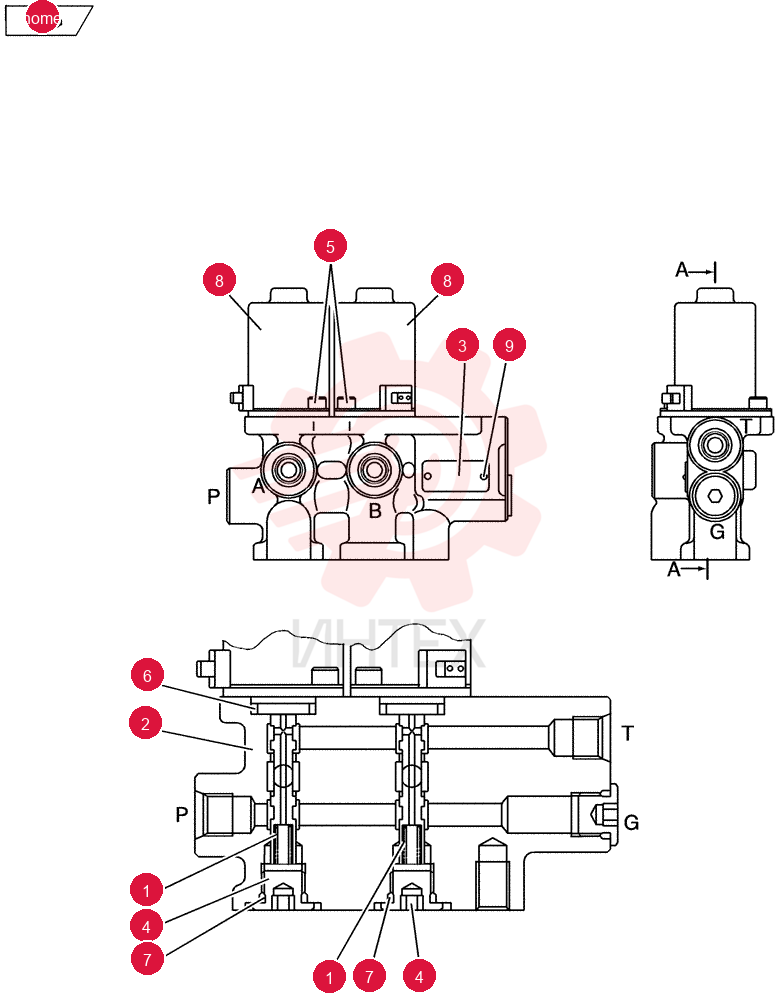 HYDRAULIC VALVE LC35V00004F3 (1)