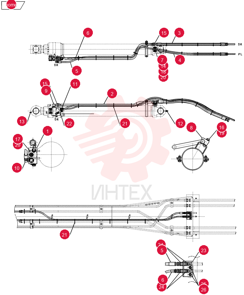 HYDRAULIC VALVE YB28V00003F2 (2)