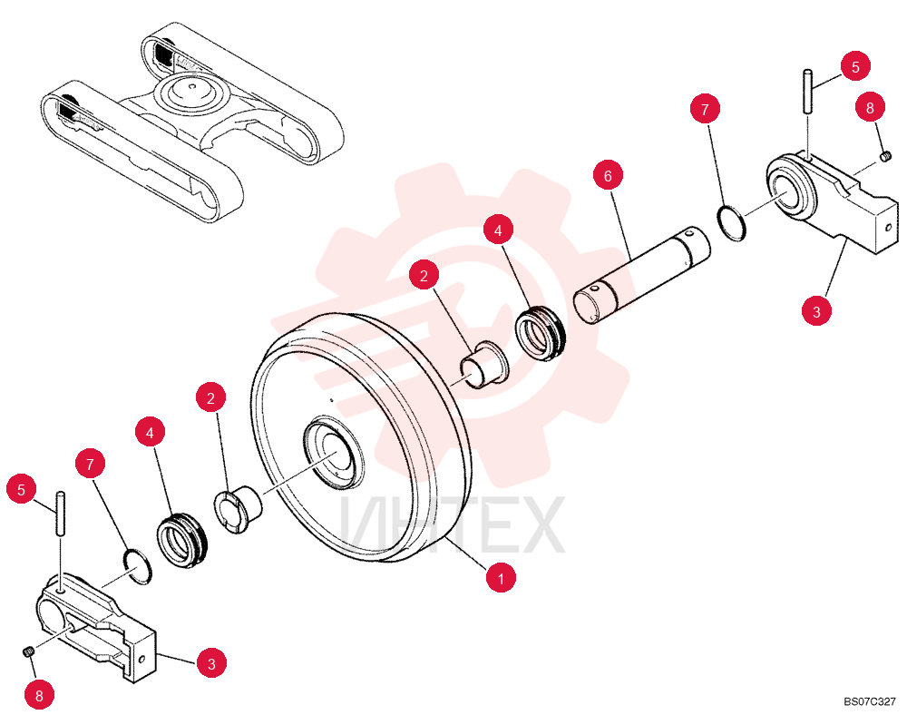 IDLER YN52D00009F1