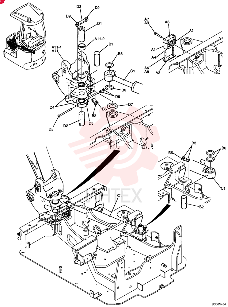 BRACKET PU02B00066F1