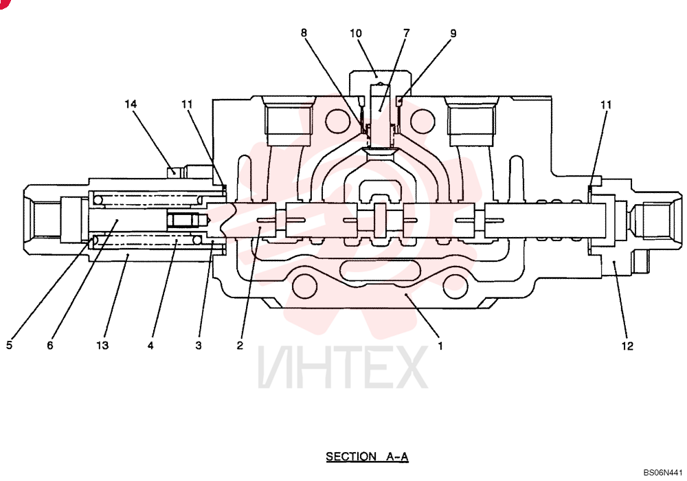 CONTROL VALVE PU30V00019F1