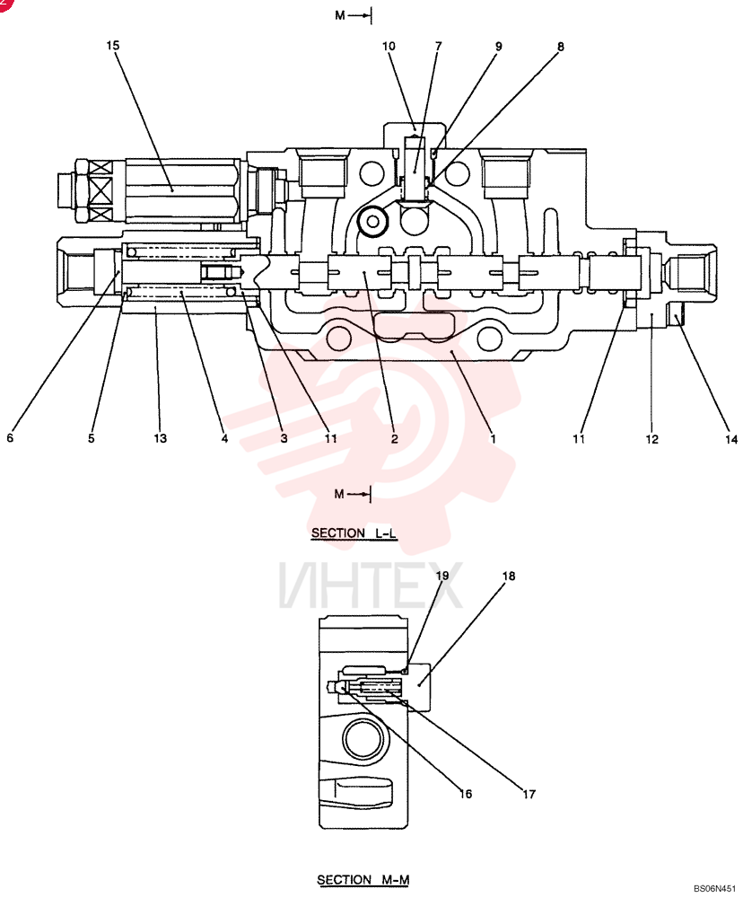 CONTROL VALVE PU30V00029F1