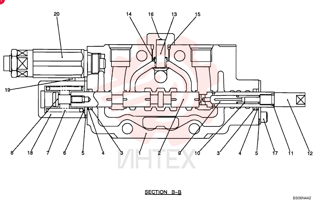CONTROL VALVE PU30V00020F1