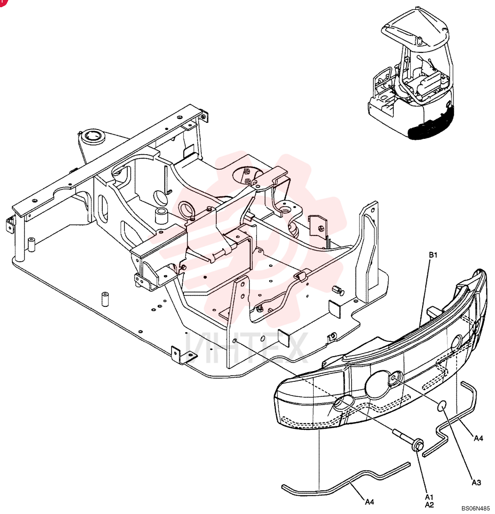 COUNTERWEIGHT INSTAL (PU60C00016F1)