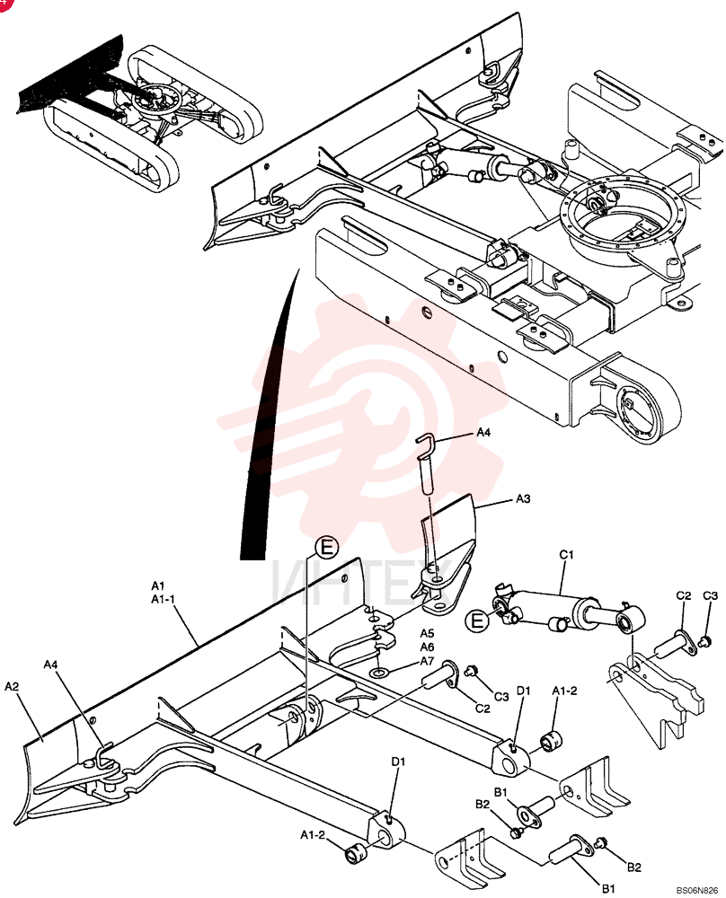 DOZER ASSY (PU51B00023F1)