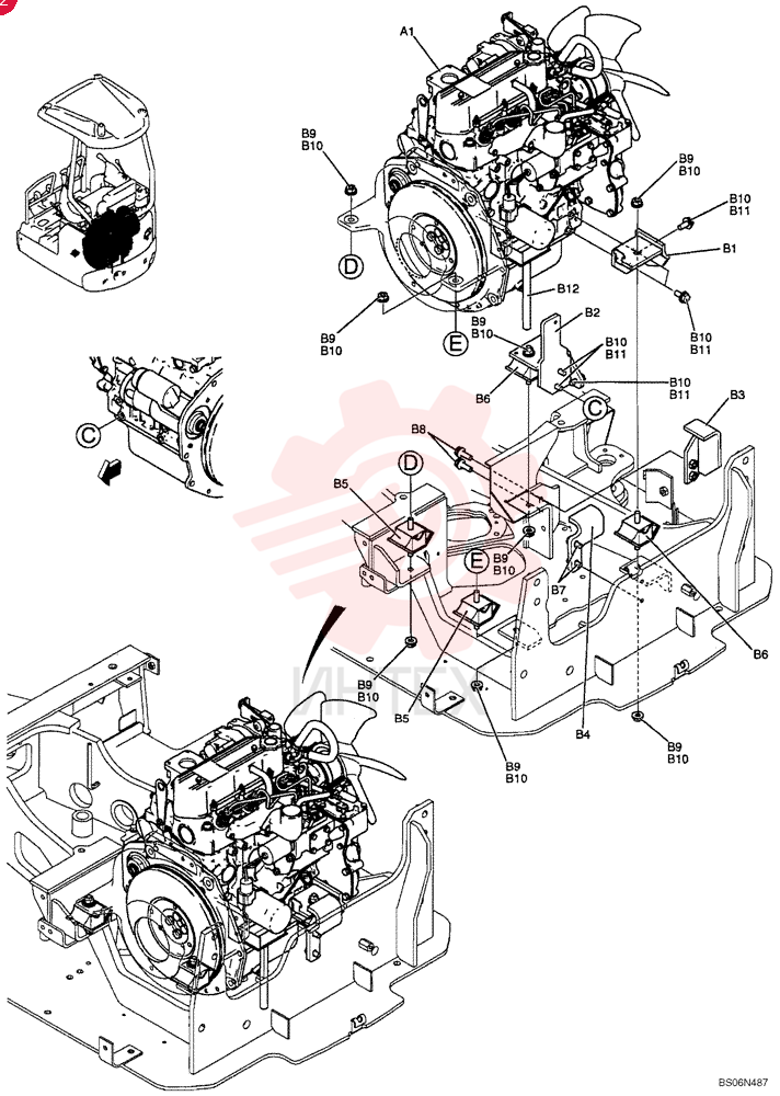 ENGINE INSTAL (PU02P00016F1)