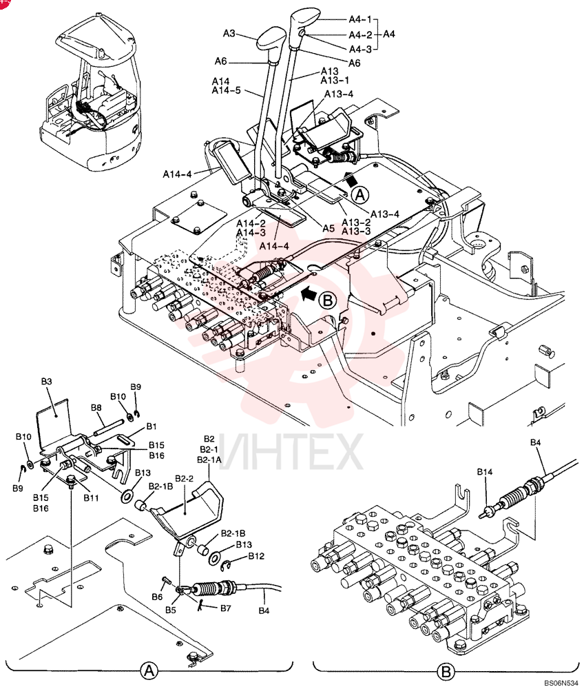 LEVER ASSY, CONTROL (PM50M00004F3)