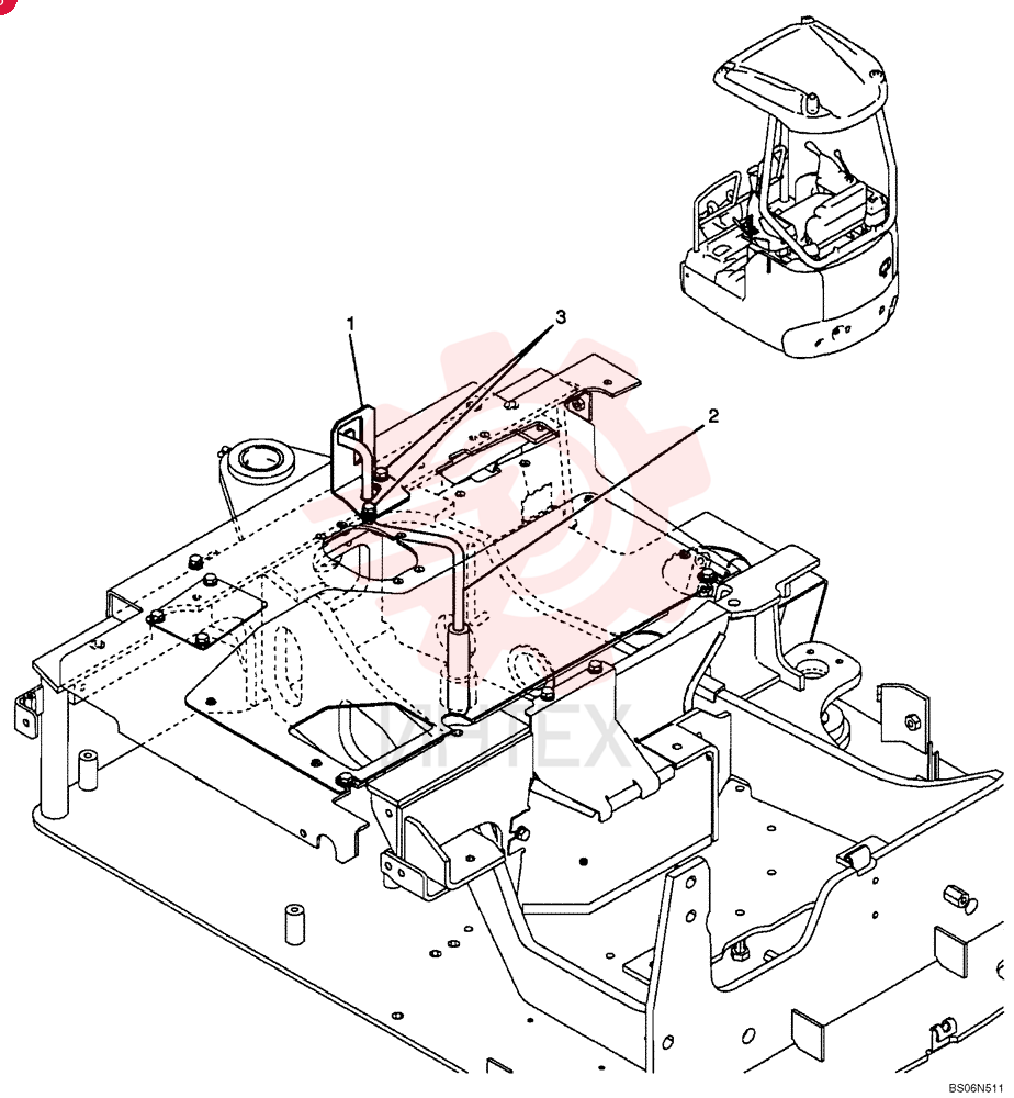 LOCK ASSY (PU03M01122F1)