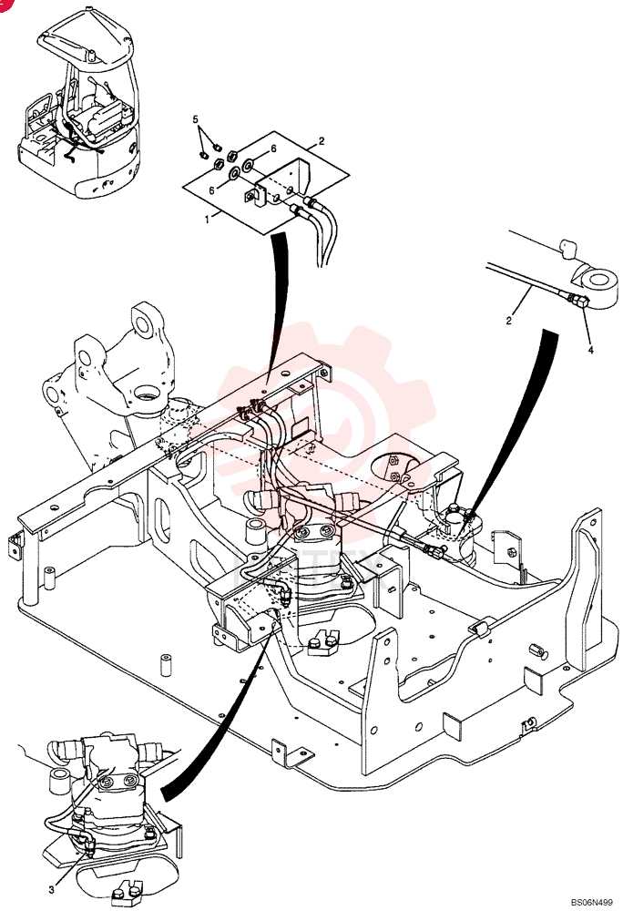LUBRICATION LINES (PU71H00012F1)