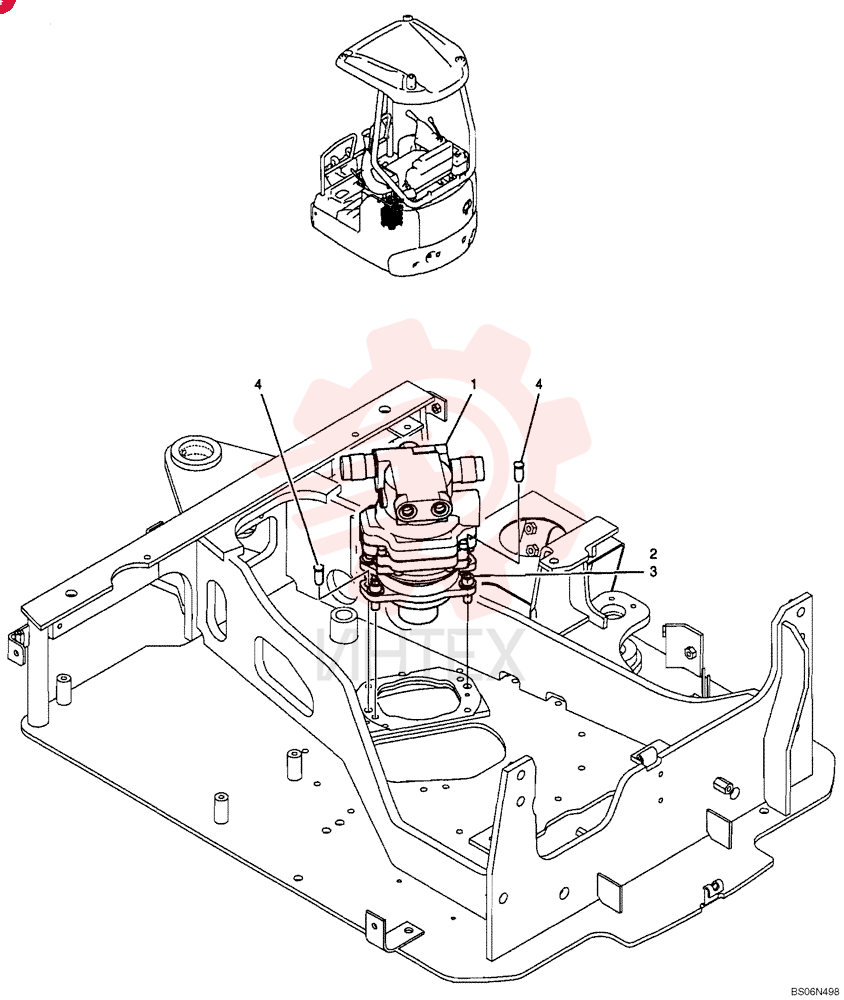 MOTOR INSTAL, SWING (PU32W00012F1)