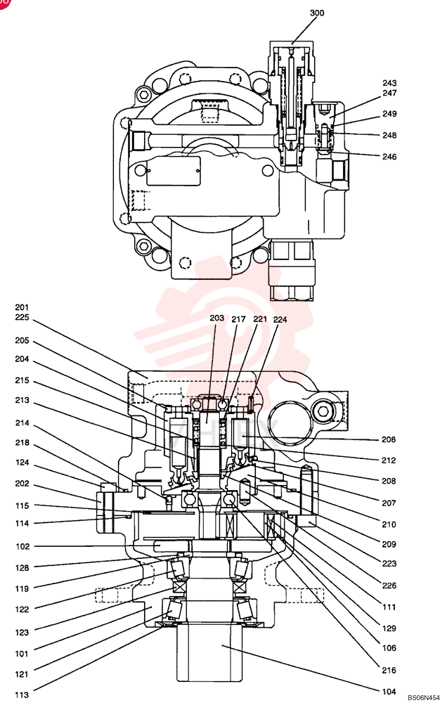 MOTOR PU15V00019F1