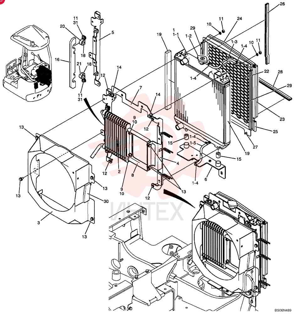 RADIATOR PU05P00015F1