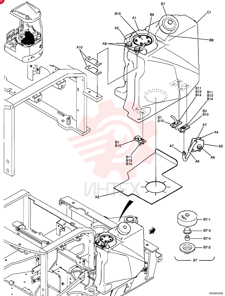 TANK INSTAL, FUEL (PU20P00015F1)