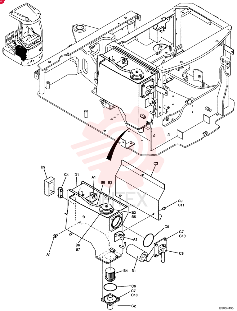 TANK PU33H00016F1
